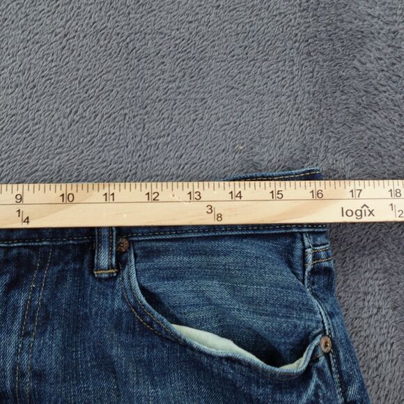 Polo Ralph Lauren Jeans Mens 32X28 Blue Straight Leg Classic Preppy 15941 - Picture 5 of 16